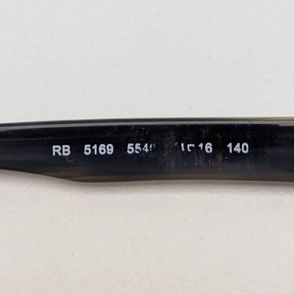 🕶️Ray-Ban RB5169 5540 Eyeglasses 54/16 140 /KAA304🕶️ - Picture 3 of 6